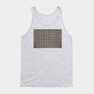 Black Dot Radial Tank Top